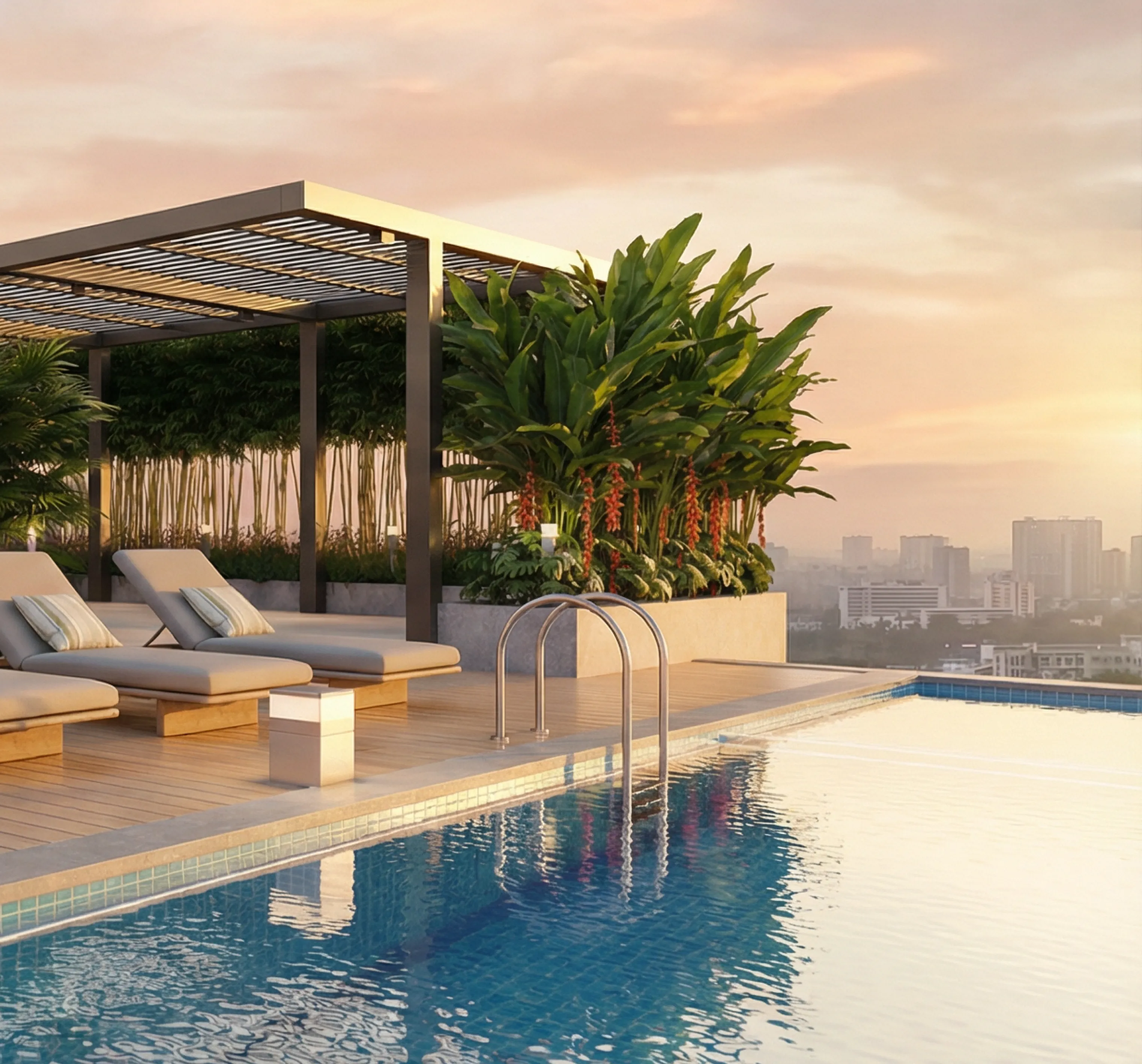 Infinity Pool at Roof Top