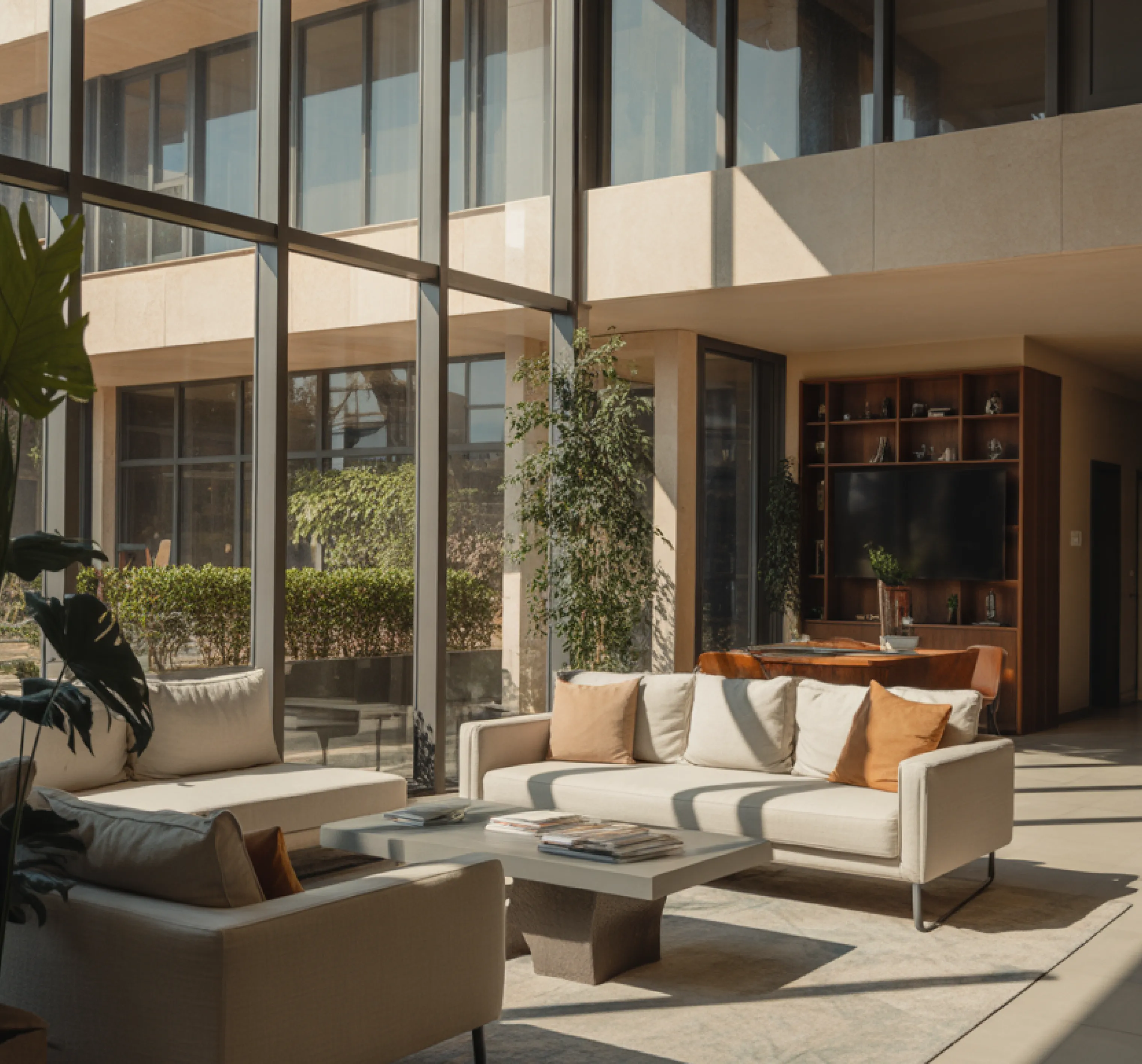 Spacious Interiors